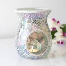 Glass Wax Melt Something Different Cloud blue crackle oil burner oils f1 Wax Melt