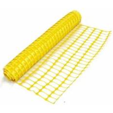 Oypla Heavy Duty Yellow Safety Barrier Mesh Fencing 1 mtr x 15 mtr