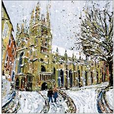 Caltime Cathedral in the snow advent calendar 230mm x 230mm