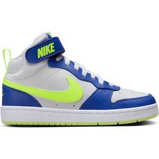 Nike Court Borough Mid 2 GSV - White/Green/Blue