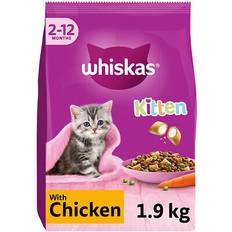 Whiskas Kitten Dry Cat Food Chicken 1.9 kg