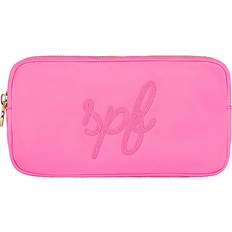 Estuches de maquillaje Stoney clover lane Bubblegum SPF Embroidered Small Pouch in Pink