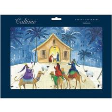 Caltime We three kings 3 wise men kings nativity advent calendar 350 x 245 mm