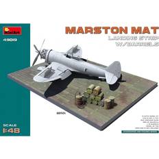 Miniart Marston Mat Landeplatz m. Ölfässern