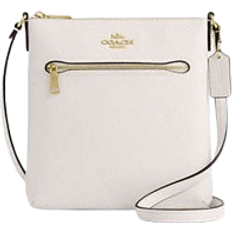 Coach Mini Rowan File Bag - Crossgrain Leather/Gold/Chalk