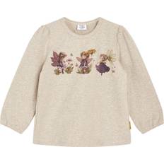 M Blusar & Tunikor Barnkläder Hust & Claire Beige Melange Alma Blus