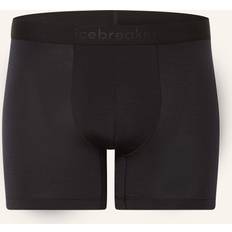 Icebreaker Men's 125 Cool-Lite Anatomica Boxers, Black