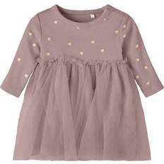 Name It Glitter Print Dress