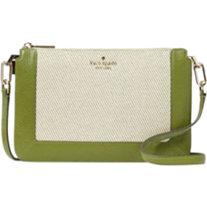 Kate Spade Lena Canvas Colorblock Double Compartment Crossbody - Kelp Forest Multi