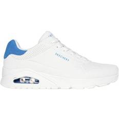 Skechers Men's Uno Suited On Air 14.0 White/Blue Synthetic/Leather/Synthetic