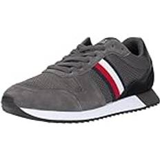 Tommy Hilfiger Trainers Tommy Hilfiger Sneaker dunkelgrau schwarz offwhite