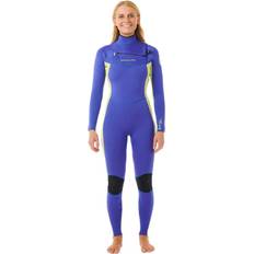 Purple Wetsuits Rip Curl D/patrol 4/3 Mm Perf Long Sleeve Chest Neoprene Suit Lila