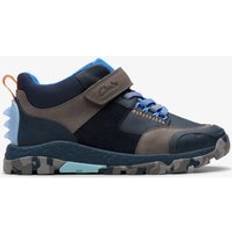 Blue Boots Clarks Steggy Glow Kid Blue