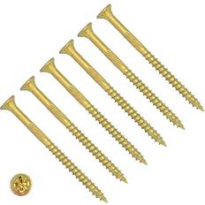 TERF High Performance Wood Screw 5.0 x 80 mm Pozi Drive Flat Countersunk Double Head Screws