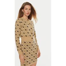 Donna - S Cardigan Guess Strickjacke 'SARAH' beige schwarz