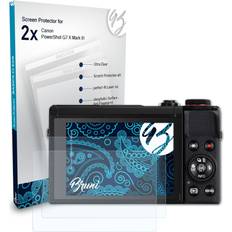 atFoliX Bruni 2x Protective Film For Powershot G7 X Mark III