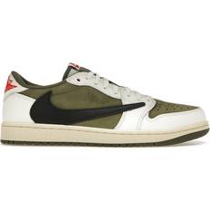 Sneakers NIKE Travis Scott X Jordan 1 Low OG SP - Medium Olive/Black/Sail/Muslin