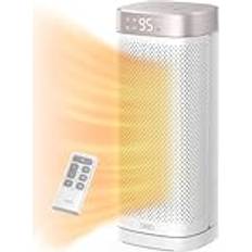 Dreo 16 Inch Electric Heater with Thermostat 70° Oscillating Remote Control 3 Mode