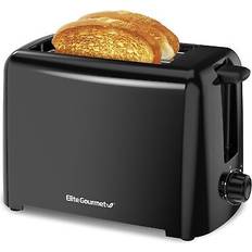 Toasters Elite Gourmet ECT1027B Cool Touch Toaster 2.25 Pounds