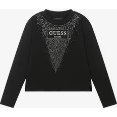 Ragazza Bluse e Tuniche Guess T-shirt Bambina - Nero