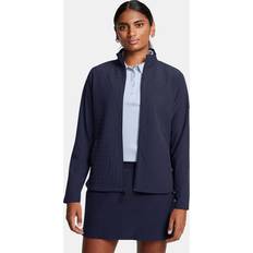 Golf - Women Outerwear Under Armour Women's Drive Pro Storm Lightweight Insulated Jacket Midnight Navy Metallic Silver Blue