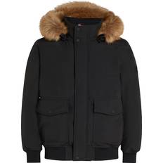 Piel sintética Chaquetas Tommy Hilfiger Chaqueta Faux Fur Padded - Black