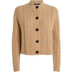 Cardigan Max Mara Weekend Afosi Cable Knit Cardigan - Beige