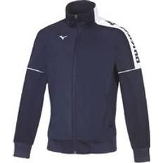 Azul Chaquetas Mizuno Team Kyoto Knit Track - Bleu