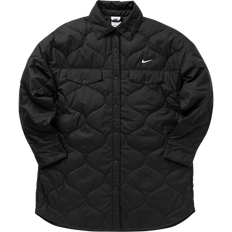 Nike Sportswear Essential Women's Quilted Trench - Black/White