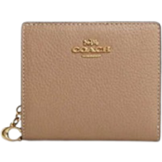 Coach Snap Wallet - Gold/Taupe