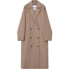 Dame - Oversized Kåper & Frakker Day Birger Et Mikkelsen Howard Double Faced Wool Coat - Wren