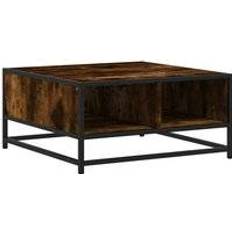 vidaXL Engineered Wood Smoked Oak Soffbord 60.5x60.5cm