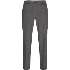 Jack & Jones Loose Fit Casual Trousers - Grey/Dark Grey