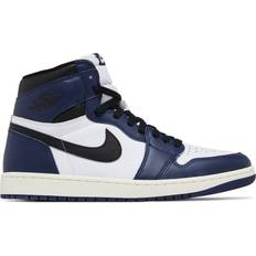 Azul - Nike Air Jordan 1 Zapatos Nike Air Jordan 1 Retro High OG M - Midnight Navy/Black/White/Sail