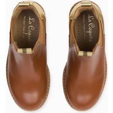 Gold Chelsea Boots La Coqueta Gold & Tan Leather Chelsea Boots 21