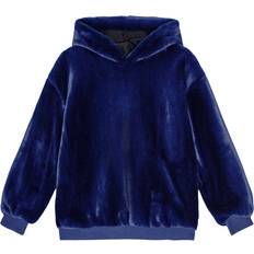 Molo Polyester Sweatshirts Molo Hættetrøje - Vibrant Blue