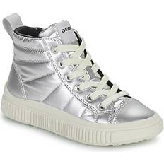 Geox Sneakers Barnskor Geox Höga sneakers LAQUINNY GIRL Silver