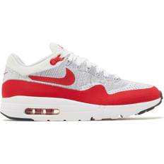 Air Max 1 Ultra Flyknit White University Red Men's