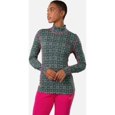 Roze - Skiën Ondershirts Kari Traa Rose H/Z Thermoshirt - Groen