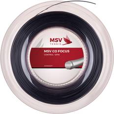 Black Tennis Strings MSV Co.-Focus String Reel 200m black