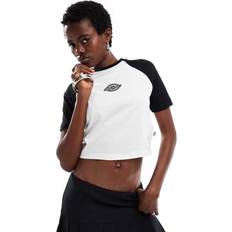 Dickies Sodaville Short Sleeve Cropped T-Shirt - Black White