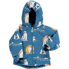 18-24M Jackor Småfolk Vinterjacka Polar Bears - Solid Blue