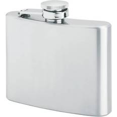 Silver Hip Flasks Maxam Stainless Steel Hip Flask 4fl oz