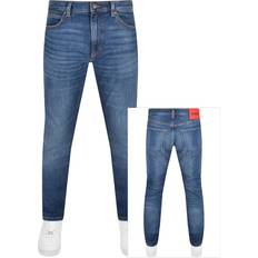 HUGO 734 Extra Slim Jeans Mid Wash Blue