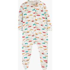 Frugi Baby Lovely Organic Cotton Bodysuit, Let's Go!