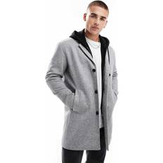 Barato Abrigos Jack & Jones Abrigo de entretiempo 'JJChuk' gris