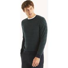 Nautica Men Jumpers Nautica Striped Crewneck Sweater