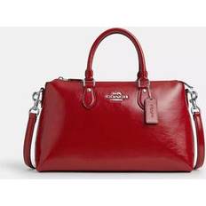 Red Handbags Coach Outlet Georgia Satchel Bag