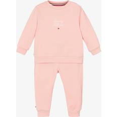 Tommy Hilfiger Tracksuits Children's Clothing Tommy Hilfiger Baby Girls Pink Cotton Tracksuit 12-18 month