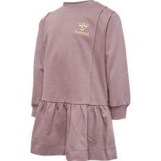 L Klänningar Barnkläder Hummel Klänning hmlHelle Twilight Mauve 1½ år 86 Klänning